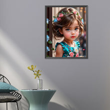 Load image into Gallery viewer, Garland Girl 40*50CM(Canvas) Full Round Drill Diamond Painting
