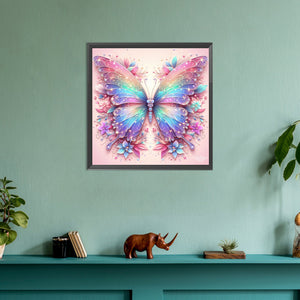 Fantasy Butterfly 30*30CM(Canvas) Full Round Drill Diamond Painting