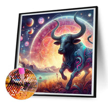 Load image into Gallery viewer, Twelve Zodiac Signs-Taurus 30*30CM(Canvas) Full Round Drill Diamond Painting
