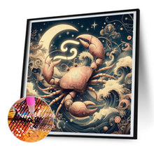 Load image into Gallery viewer, Twelve Zodiac Signs-Cancer 30*30CM(Canvas) Full Round Drill Diamond Painting
