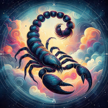 Load image into Gallery viewer, Twelve Zodiac Signs - Scorpio 30*30CM(Canvas) Full Round Drill Diamond Painting
