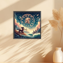 Load image into Gallery viewer, Twelve Zodiac Signs-Sagittarius 30*30CM(Canvas) Full Round Drill Diamond Painting
