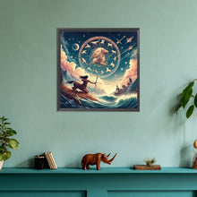 Load image into Gallery viewer, Twelve Zodiac Signs-Sagittarius 30*30CM(Canvas) Full Round Drill Diamond Painting
