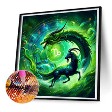 Load image into Gallery viewer, Twelve Zodiac Signs - Capricorn 30*30CM(Canvas) Full Round Drill Diamond Painting
