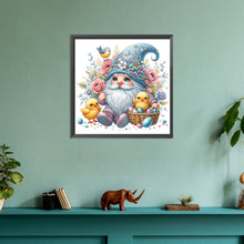 Load image into Gallery viewer, Beautiful Gnome And Chick 30*30CM(Canvas) Full Round Drill Diamond Painting
