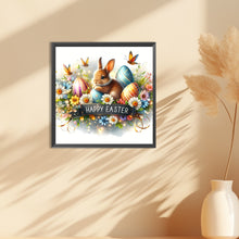 Load image into Gallery viewer, Happy Easter 30*30CM(Canvas) Full Round Drill Diamond Painting

