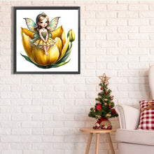 Load image into Gallery viewer, Flower Fairy 30*30CM(Picture) Full Square Drill Diamond Painting
