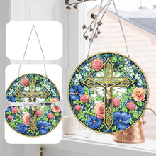 Load image into Gallery viewer, Sun Catcher 5D Animal Cross Diamond Painting Dots Pendant Art for Wall Decor
