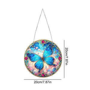 Sun Catcher 5D Animal Cross Diamond Painting Dots Pendant Art for Wall Decor