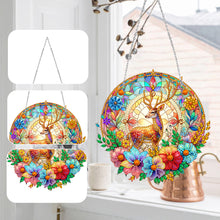 Load image into Gallery viewer, Sun Catcher 5D Animal Cross Diamond Painting Dots Pendant Art for Wall Decor
