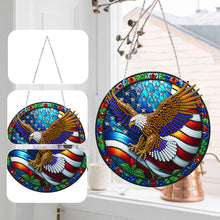 Load image into Gallery viewer, Sun Catcher 5D Animal Cross Diamond Painting Dots Pendant Art for Wall Decor
