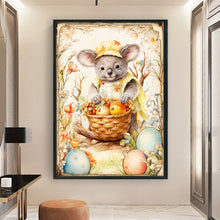 Load image into Gallery viewer, Retro Poster-Easter Egg Koala - 40*60CM 11CT Stamped Cross Stitch
