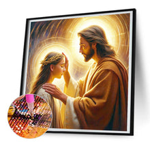 Load image into Gallery viewer, Jesus Loves You 30*30CM(Canvas) Full Round Drill Diamond Painting
