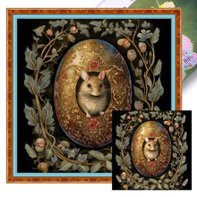 Load image into Gallery viewer, Easter Mouse - 45*45CM 11CT Stamped Cross Stitch
