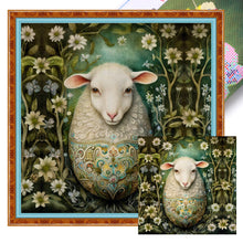 Load image into Gallery viewer, Easter Sheep - 45*45CM 11CT Stamped Cross Stitch
