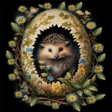 Load image into Gallery viewer, Easter Hedgehog - 45*45CM 11CT Stamped Cross Stitch
