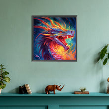 Load image into Gallery viewer, Colorful Dragon 30*30CM(Canvas) Full Round Drill Diamond Painting
