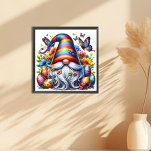 Load image into Gallery viewer, Colorful Gnomes And Easter Eggs 30*30CM(Canvas) Full Round Drill Diamond Painting

