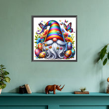 Load image into Gallery viewer, Colorful Gnomes And Easter Eggs 30*30CM(Canvas) Full Round Drill Diamond Painting
