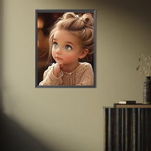 Load image into Gallery viewer, Little Girl 30*40CM(Picture) Full Square Drill Diamond Painting
