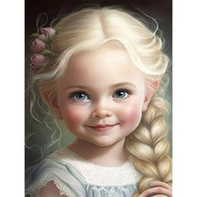 Load image into Gallery viewer, Little Girl 30*40CM(Picture) Full Square Drill Diamond Painting
