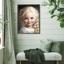 Load image into Gallery viewer, Little Girl 30*40CM(Picture) Full Square Drill Diamond Painting
