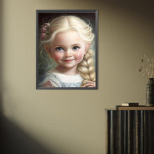 Load image into Gallery viewer, Little Girl 30*40CM(Picture) Full Square Drill Diamond Painting
