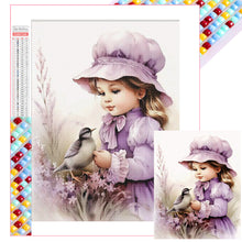 Load image into Gallery viewer, Little Girl 40*50CM(Picture) Full Square Drill Diamond Painting
