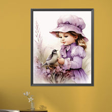 Load image into Gallery viewer, Little Girl 40*50CM(Picture) Full Square Drill Diamond Painting
