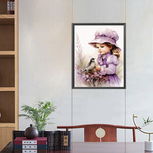 Load image into Gallery viewer, Little Girl 40*50CM(Picture) Full Square Drill Diamond Painting
