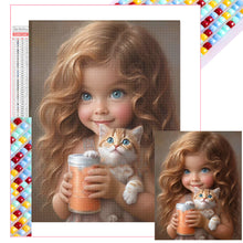 Load image into Gallery viewer, Little Girl 40*50CM(Picture) Full Square Drill Diamond Painting
