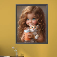 Load image into Gallery viewer, Little Girl 40*50CM(Picture) Full Square Drill Diamond Painting
