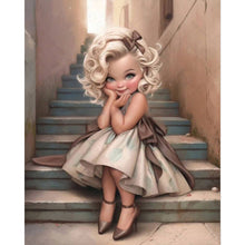 Load image into Gallery viewer, Little Girl 40*50CM(Picture) Full Square Drill Diamond Painting
