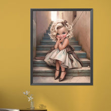 Load image into Gallery viewer, Little Girl 40*50CM(Picture) Full Square Drill Diamond Painting
