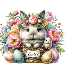 Load image into Gallery viewer, Easter Bunny 40*40CM(Picture) Full Square Drill Diamond Painting
