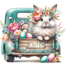 Load image into Gallery viewer, Easter Bunny 40*40CM(Picture) Full Square Drill Diamond Painting
