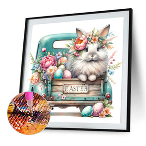 Easter Bunny 40*40CM(Picture) Full Square Drill Diamond Painting