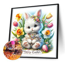 Load image into Gallery viewer, Happy Easter Bunny 30*30CM(Canvas) Full Round Drill Diamond Painting
