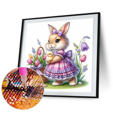 Load image into Gallery viewer, Cartoon Bunny 30*30CM(Canvas) Full Round Drill Diamond Painting
