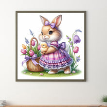 Load image into Gallery viewer, Cartoon Bunny 30*30CM(Canvas) Full Round Drill Diamond Painting
