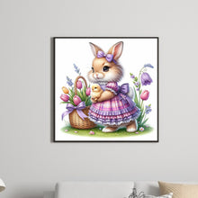 Load image into Gallery viewer, Cartoon Bunny 30*30CM(Canvas) Full Round Drill Diamond Painting
