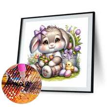 Load image into Gallery viewer, Cartoon Bunny 30*30CM(Canvas) Full Round Drill Diamond Painting
