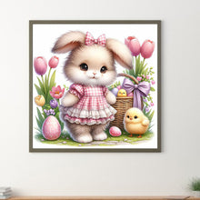 Load image into Gallery viewer, Cartoon Bunny 30*30CM(Canvas) Full Round Drill Diamond Painting
