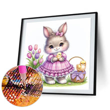 Load image into Gallery viewer, Cartoon Bunny 30*30CM(Canvas) Full Round Drill Diamond Painting
