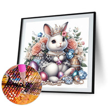 Load image into Gallery viewer, Jewelry Bunny 30*30CM(Canvas) Full Round Drill Diamond Painting
