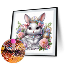 Load image into Gallery viewer, Jewelry Bunny 30*30CM(Canvas) Full Round Drill Diamond Painting
