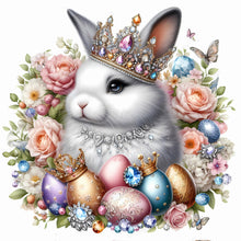 Load image into Gallery viewer, Jewelry Bunny 30*30CM(Canvas) Full Round Drill Diamond Painting
