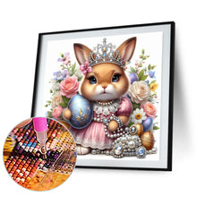 Load image into Gallery viewer, Jewelry Bunny 30*30CM(Canvas) Full Round Drill Diamond Painting
