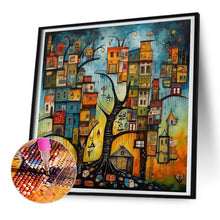 Load image into Gallery viewer, Color House 30*30CM(Canvas) Full Round Drill Diamond Painting
