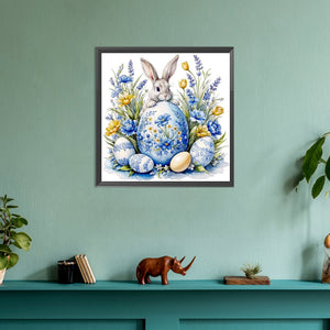 Easter Bunny 30*30CM(Canvas) Full Round Drill Diamond Painting